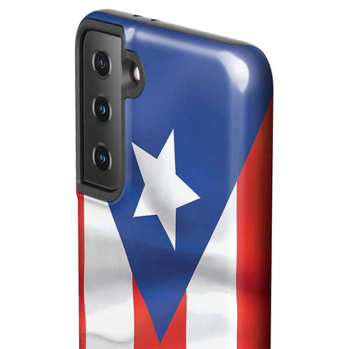 Puerto Rico Flag Galaxy S21 FE Pro Case